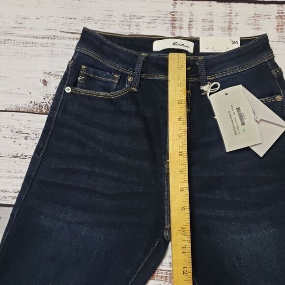 NWT KanCan Dark Wash Jeans NEW Eden dark wash button up - Picture 11 of 12